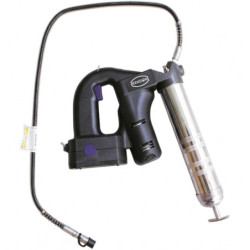 Pompe à graisse électrique avec 2 batteries 18V 1.5Ah et chargeur