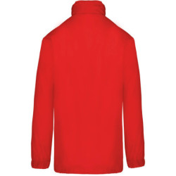 Coupe vent unisexe K616 rouge