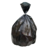Sac poubelle noir liens classic 60µ 130L 80x112xm Rouleau de 20 sacs