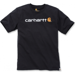 T-Shirt homme Core avec logo Carhartt sur poitrine Noir M