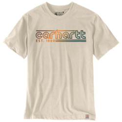 T-shirt homme Carhatt Logo Graphic beige S