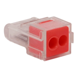 Borne automatique DebFlex pour 2 conducteurs de section 1,5 à 2,5 mm² - sachet de 8