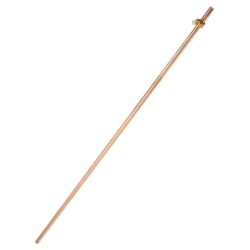 Piquet de terre acier cuivré Debflex longueur 1 mètre