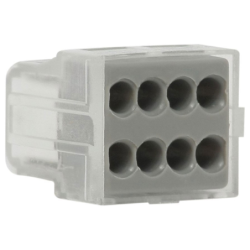 Borne automatique DebFlex pour 8 conducteurs de section 1,5 à 2,5 mm²