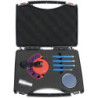 Coffret perçage SX1100 Diam Industries Carrelage Forets diamant Ø 6-8-10-12 mm Guide inclus
