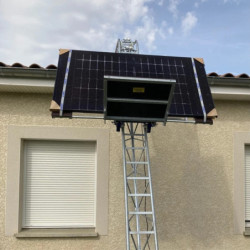 Kit pour panneau photovoltaique pour monte matériaux Tubesca Apache et Nevada