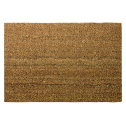 Tapis paillasson grattant en coco 100% naturel sur semelle PVC