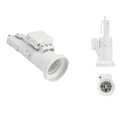 Douille électrique branchement DCL 2P + T culot E27 75 watts maximum