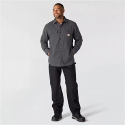 Surchemise stretch doublure polaire gris Windham Shirt Jac
