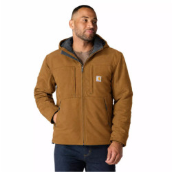 Blouson à capuche déperlant et anti-vent marron Camden Cryder Jacket