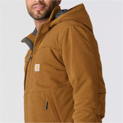Blouson à capuche déperlant et anti-vent marron Camden Cryder Jacket
