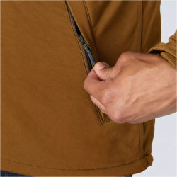 Blouson à capuche déperlant et anti-vent marron Camden Cryder Jacket