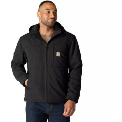 Blouson à capuche déperlant et anti-vent noir Camden Cryder Jacket