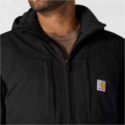 Blouson à capuche déperlant et anti-vent noir Camden Cryder Jacket