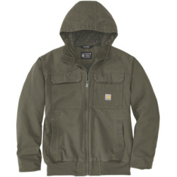 Blouson à capuche anti-vent Barlett Active Jac vert