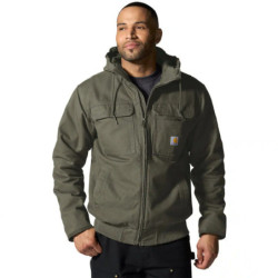 Blouson à capuche anti-vent Barlett Active Jac vert