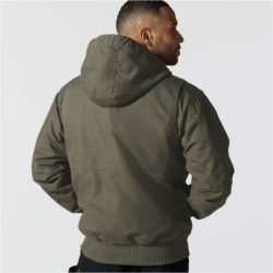 Blouson à capuche anti-vent Barlett Active Jac vert