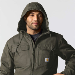 Blouson à capuche anti-vent Barlett Active Jac vert