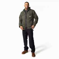 Blouson à capuche anti-vent Barlett Active Jac vert