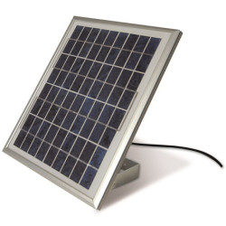 Panneau solaire pour moteur de portail Moovo avec caisson batterie 12 V