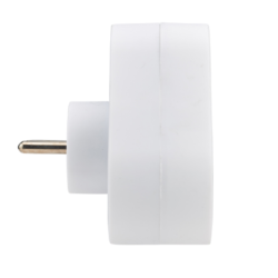 Adaptateur multiprises façade triangle 3 x 2 pôles + Terre 16A