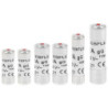 Fusibles céramique avec voyant NF - Diamètre 8.3 à 10.3 mm - Longueur 23 à 38 mm - Lot de 6