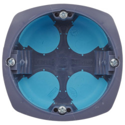Boîtier d'encastrement Stopair pour cloisons sèches 67x40 mm