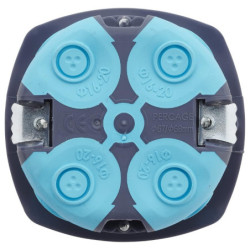 Boîtier d'encastrement Stopair pour cloisons sèches 67x40 mm