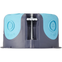 Boîtier d'encastrement Stopair pour cloisons sèches 67x40 mm