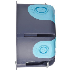 Boite d'appareillage double cloisons sèches Stop air - Ø 67 mm - Profondeur 40 mm - Gris