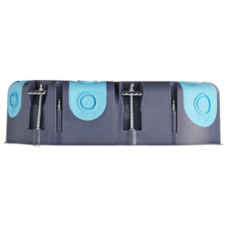 Boite d'appareillage double cloisons sèches Stop air - Ø 67 mm - Profondeur 40 mm - Gris