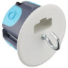 Boite point de centre DCL Debflex - Étanche à l'air - Ø 67 x 50 mm - Polypropylène - Blanc