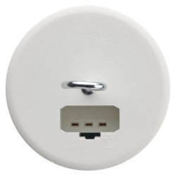 Boite point de centre DCL Debflex - Étanche à l'air - Ø 67 x 50 mm - Polypropylène - Blanc