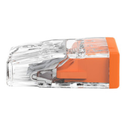 Borne boîte dérivation Compact 2273 Wago conducteurs rigides 0.5 à 2.5mm²