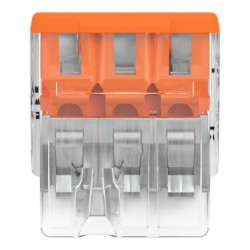 Borne boîte dérivation Compact 2273 Wago conducteurs rigides 0.5 à 2.5mm²