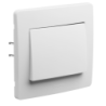 Bouton poussoir BLC encastrable Diam 2 blanc