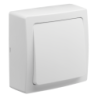 Interrupteur va et vient en saillie Debflex BLOK couleur blanc