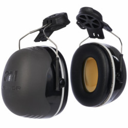 Coquilles antibruit 3M PELTOR, noir à monter sur casque X5P3 36dB