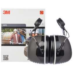 Coquilles antibruit 3M PELTOR, noir à monter sur casque X5P3 36dB