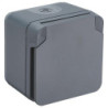 Prise de courant 2P+T 16A Cyklone anthracite IP55