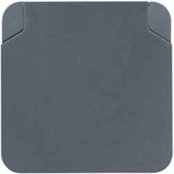 Prise de courant 2P+T 16A Cyklone anthracite IP55