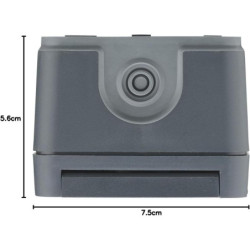 Prise de courant 2P+T 16A Cyklone anthracite IP55