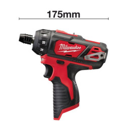 Perceuse visseuse M12 hex 1/4 30Nm sans batterie ni chargeur