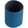 Manchon abrasif zirconium et corindon couleur bleu largeur 100 mm grain 60 (paquet de 5)