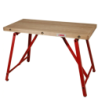 Table de monteur professionnelle pliante 1200 x 540 x 820 mm Virax