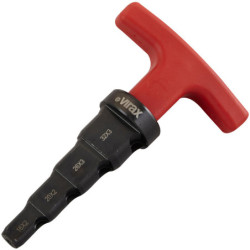 Calibreur ébavureur tube multicouche Virax Ø 16-32 mm Épaisseur 2-3 mm - Corps acier