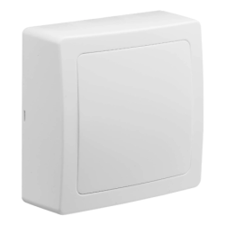 Boîte de dérivation - Sortie de câble en saillie - 2000V - 70 x 70 x 30 mm - Abs - Blanc