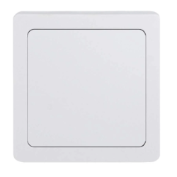 Boîte de dérivation - Sortie de câble en saillie - 2000V - 70 x 70 x 30 mm - Abs - Blanc
