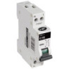 Disjoncteur blanc 3KA 1 module phase + neutre