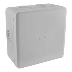 Boîte de dérivation IP55 grise